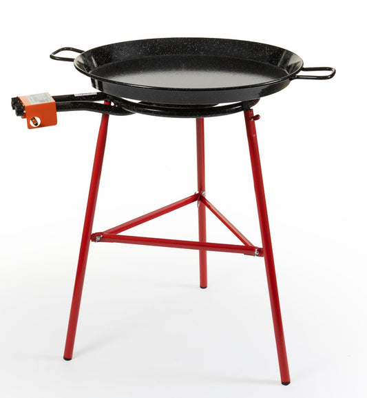 Garcima - SET TABARCA - Enamel Paella pan Burner Kit 50cm