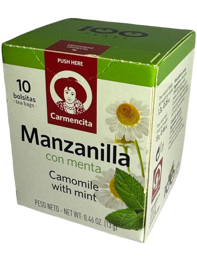 Carmencita Camomile With Mint Tea 10x bags 13g