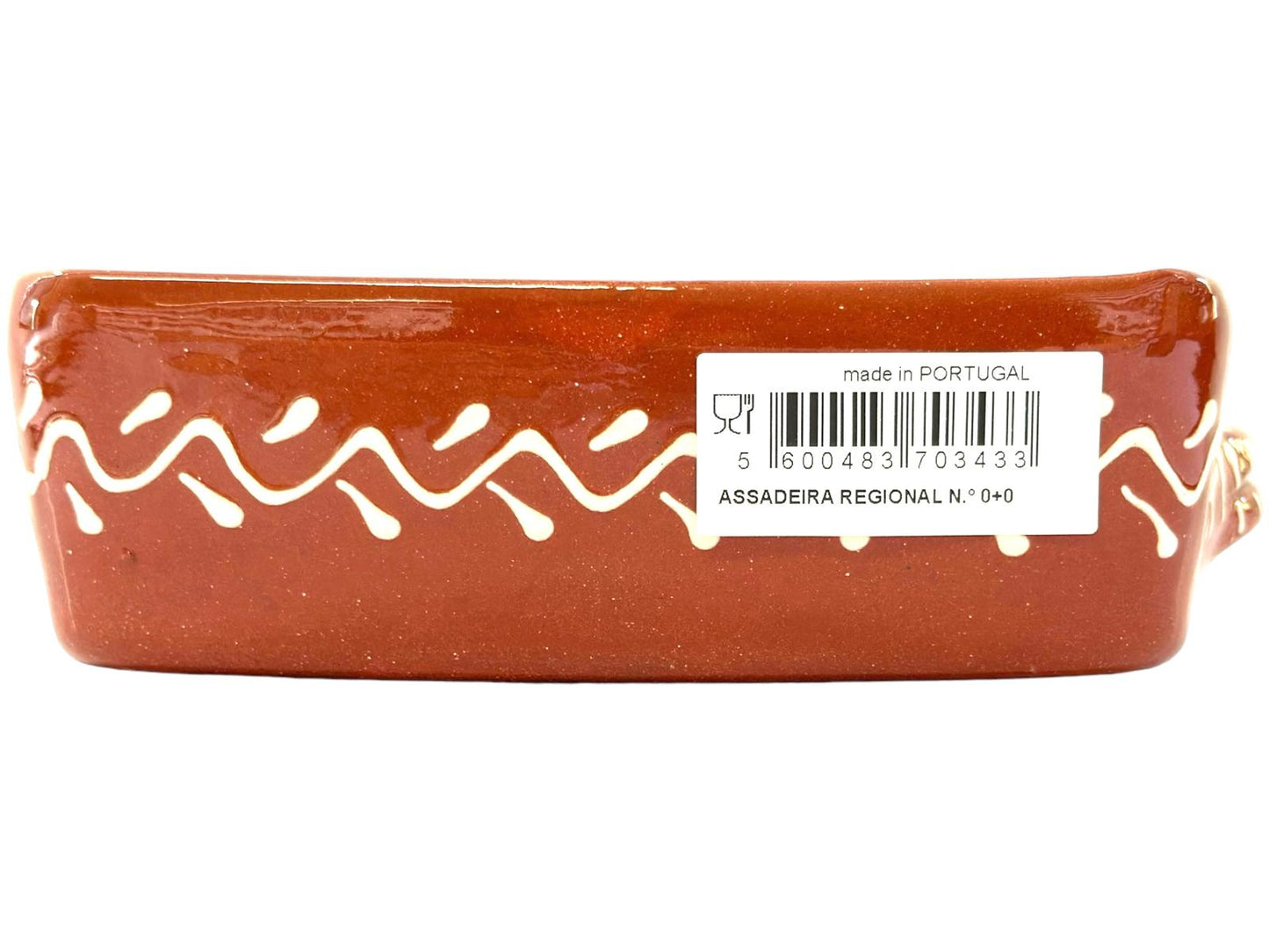 Edgar Picas Assadeira Regional 0+0 Portuguese Terracotta Baking Dish 17.5cm x 12.5cm x 6cm