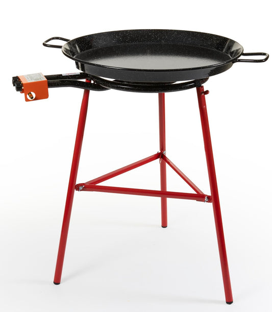Garcima - SET IBIZA - Enamel Paella pan Burner Kit 70cm