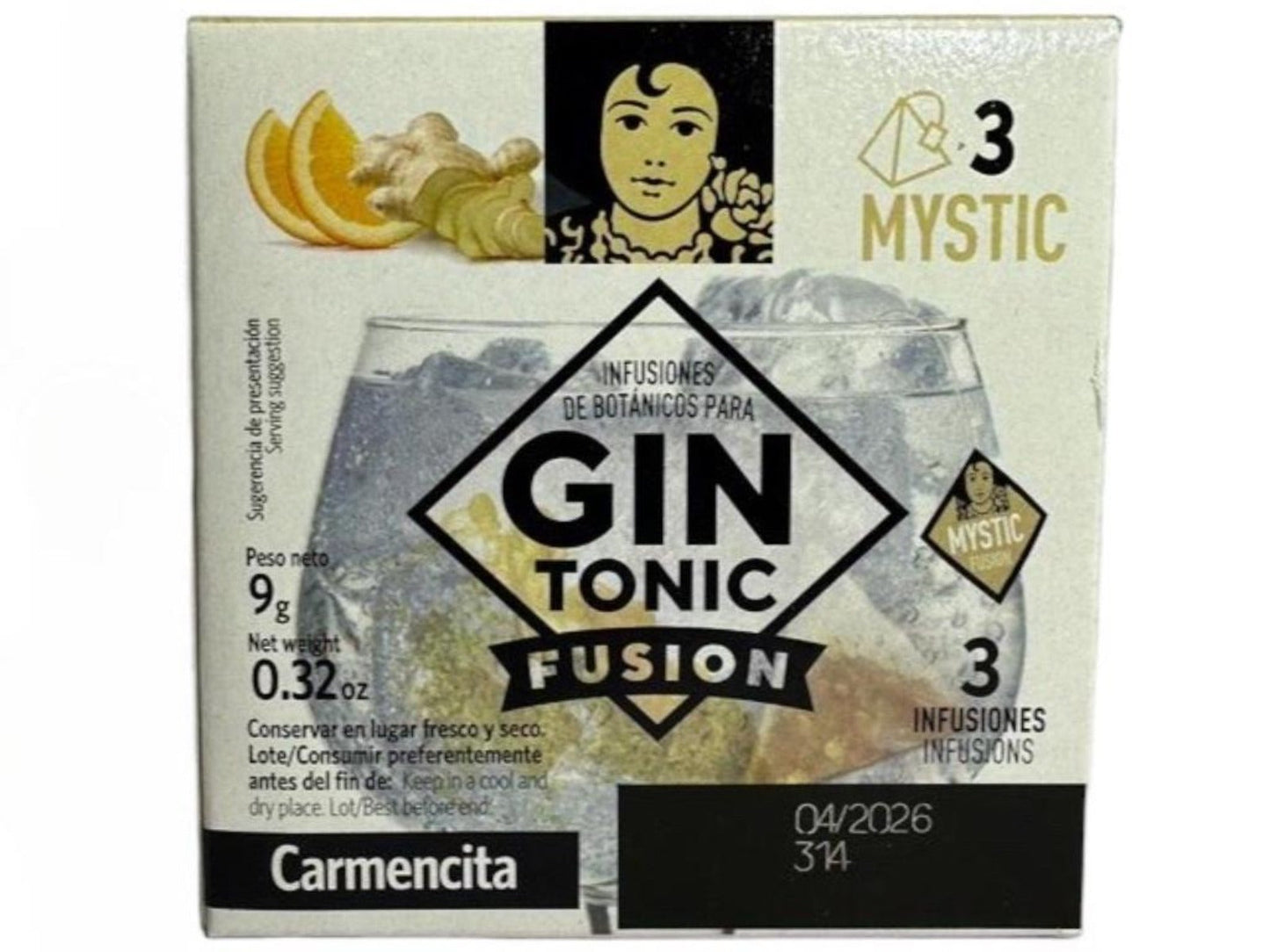 Carmencita Spanish Mystic Botanical Infusions For Gin Tonic 9g - 3 Pack Total 27g