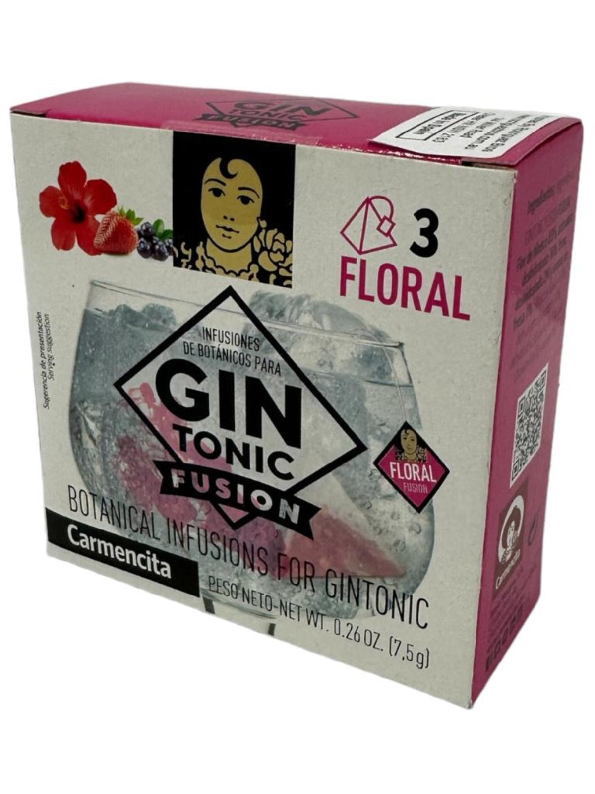 Carmencita Spanish Floral Infusions For Gin Tonic 7.5g - 3 Pack Total 22.5g