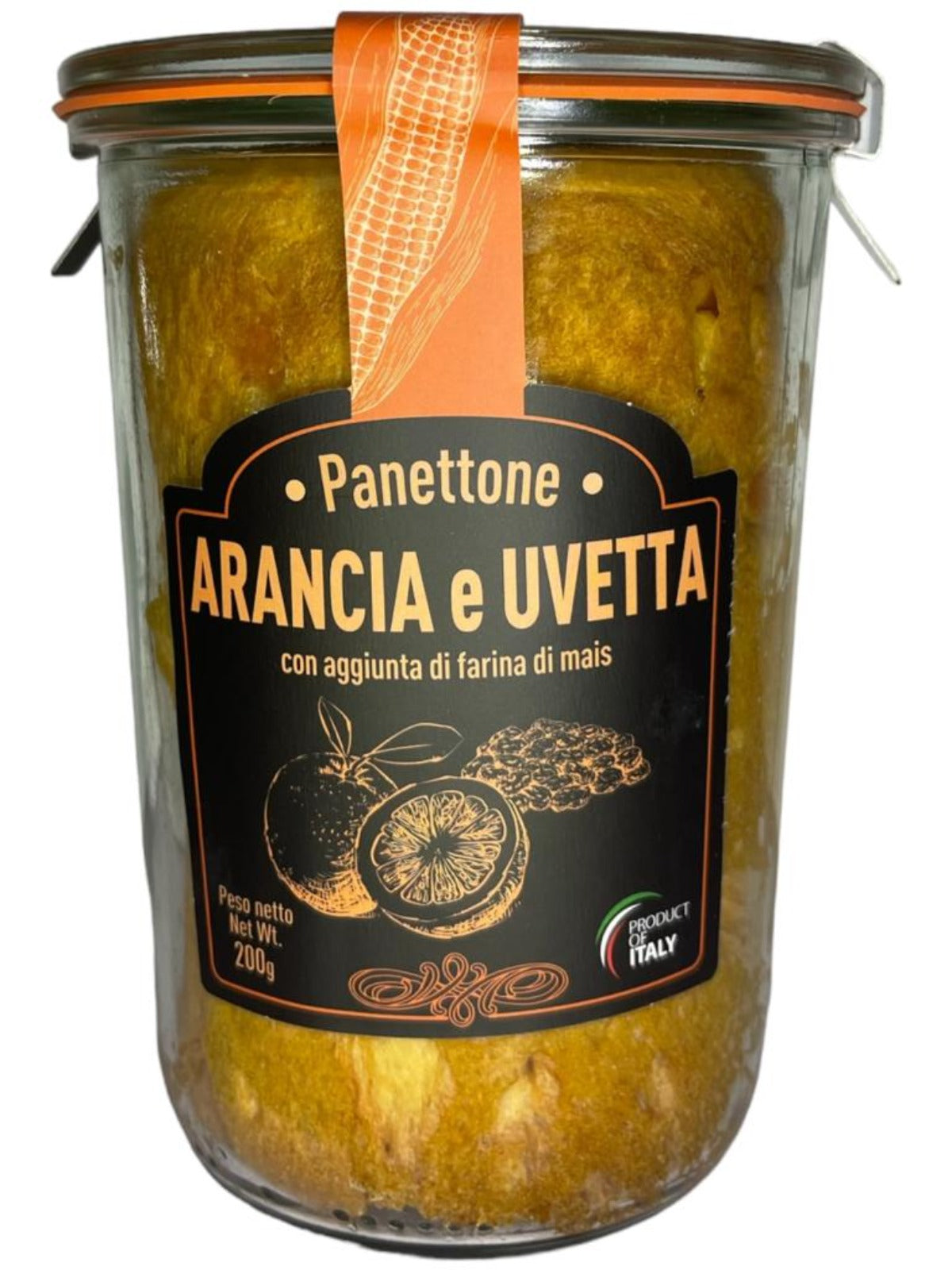 Cordero Panettone Arancia e Uvetta Orange and Raisin Italian Cake 200g