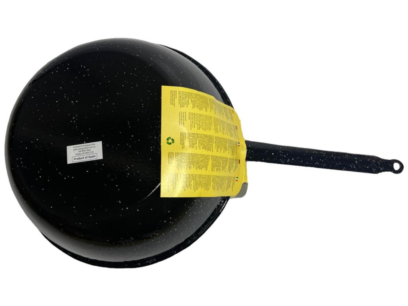 Garcima Sarten Honda Esmaltada Mango Spanish Deep Enamelled Pan 30cm