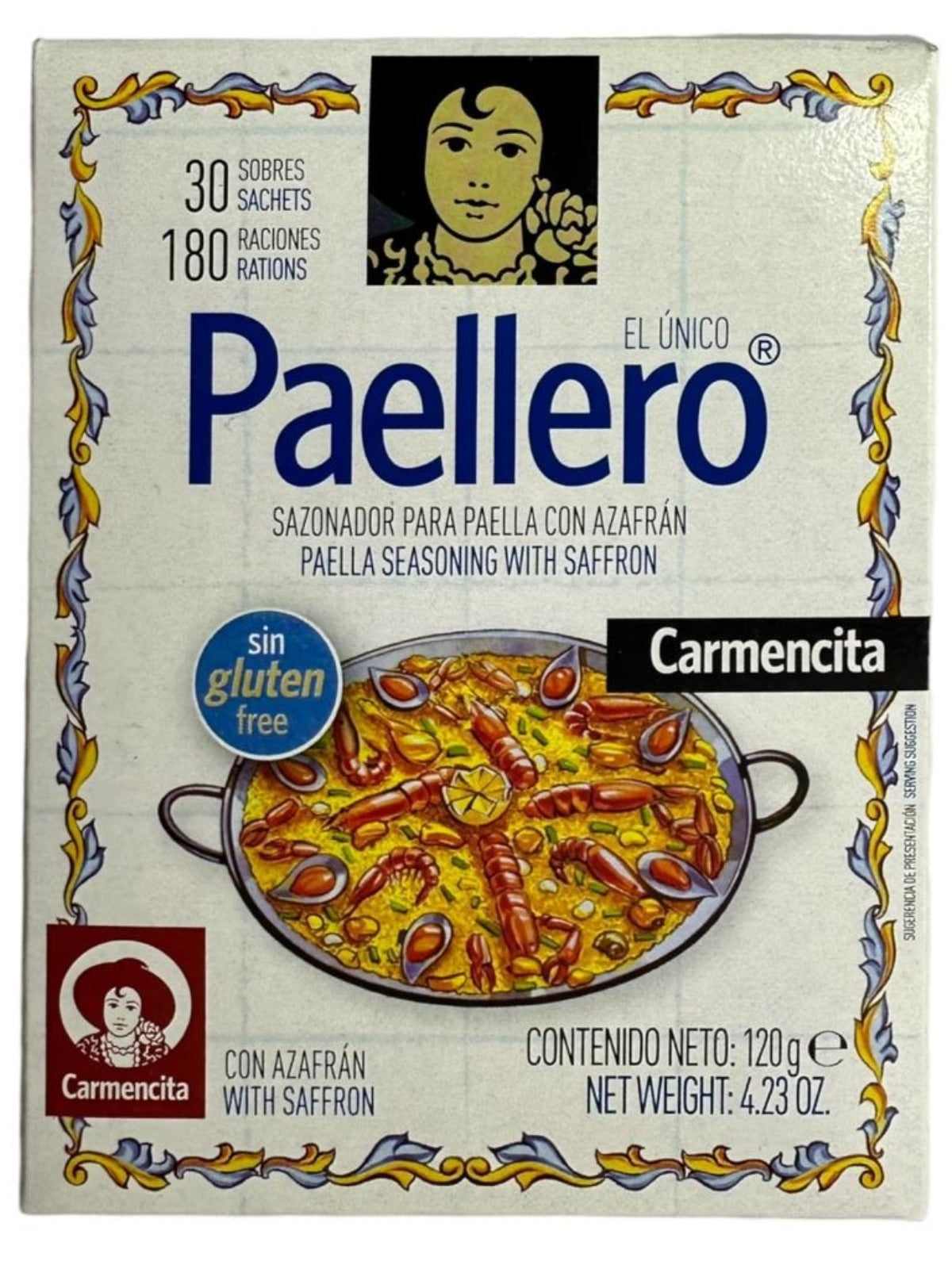 Carmencita Paellero Spanish Paella Mix 120g (Best Before 01-05-2027)