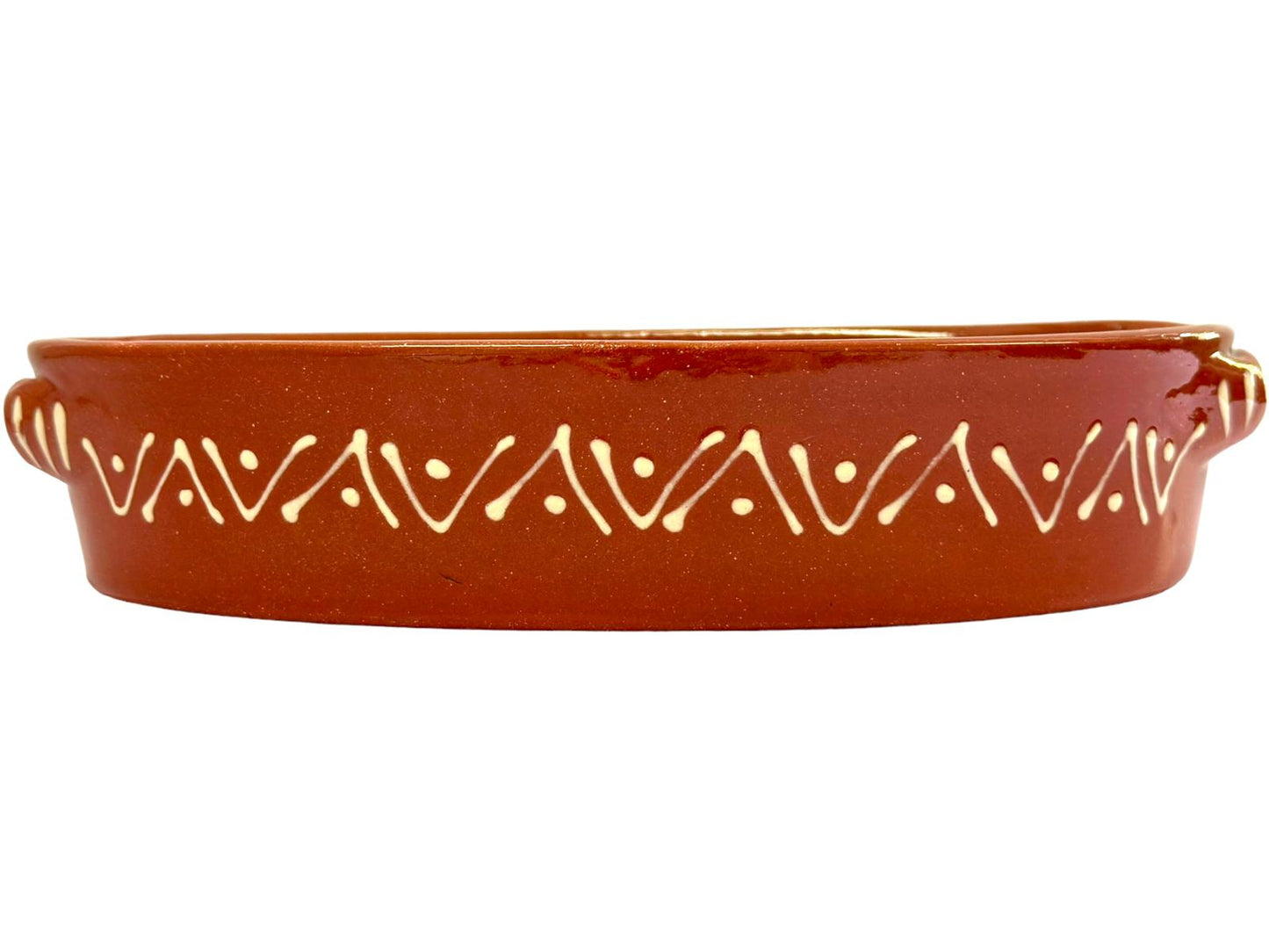 Edgar Picas Assadeira Oval Regional 0 Portuguese Terracotta Oval Baking Dish 25cm x 15cm x 5.5cm
