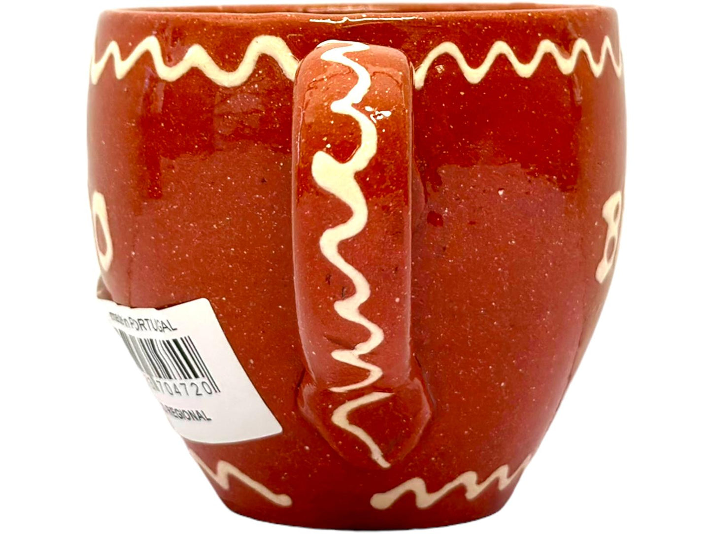 Edgar Picas Copo Redondo Regional Bebe Vinho Branco Terracotta Oval Mug 8.5cm x 9cm