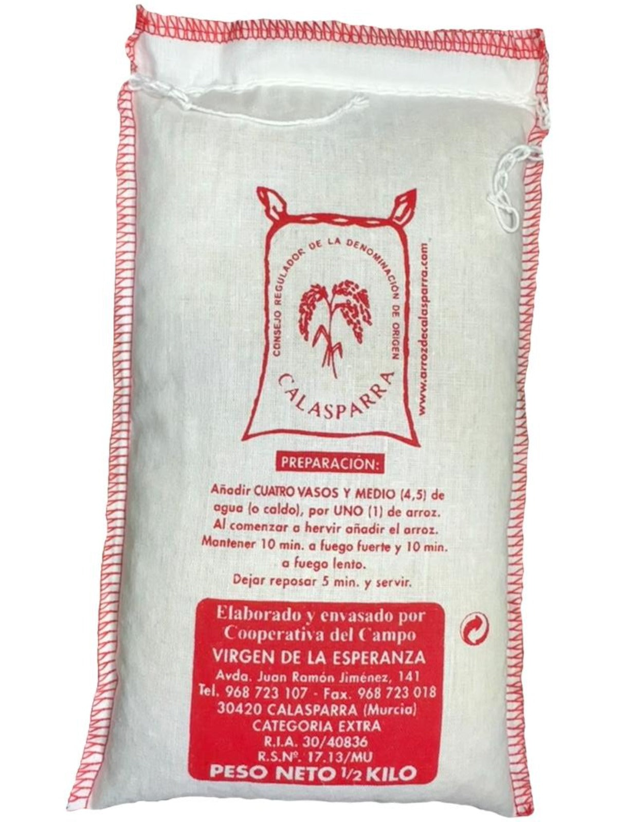 Virgen de la Esperanza Arroz Bomba Spanish Bomba Rice 500g