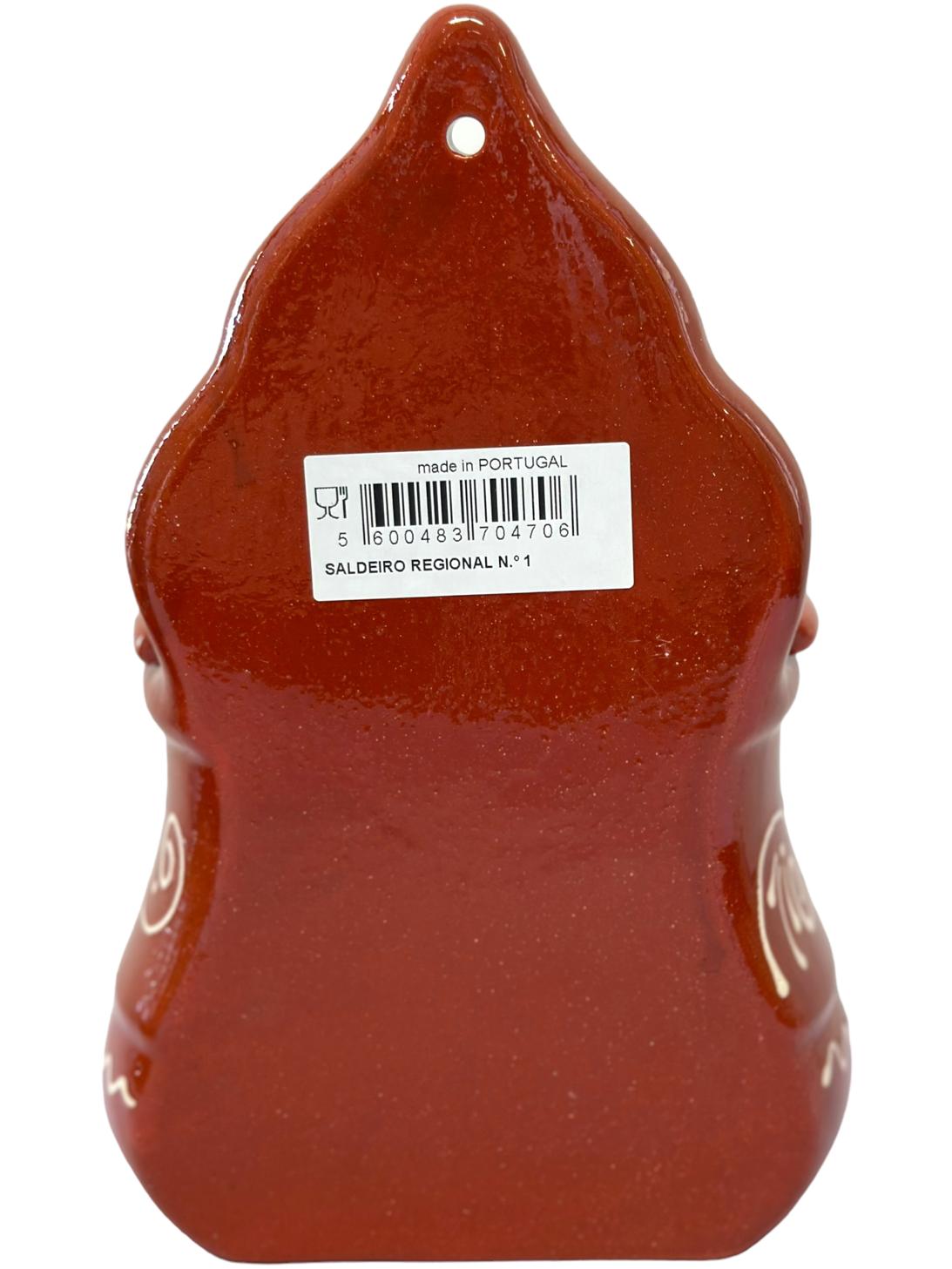 Edgar Picas Saldeiro Regional Portuguese Terracotta Salt Dish 22cm x 13cm