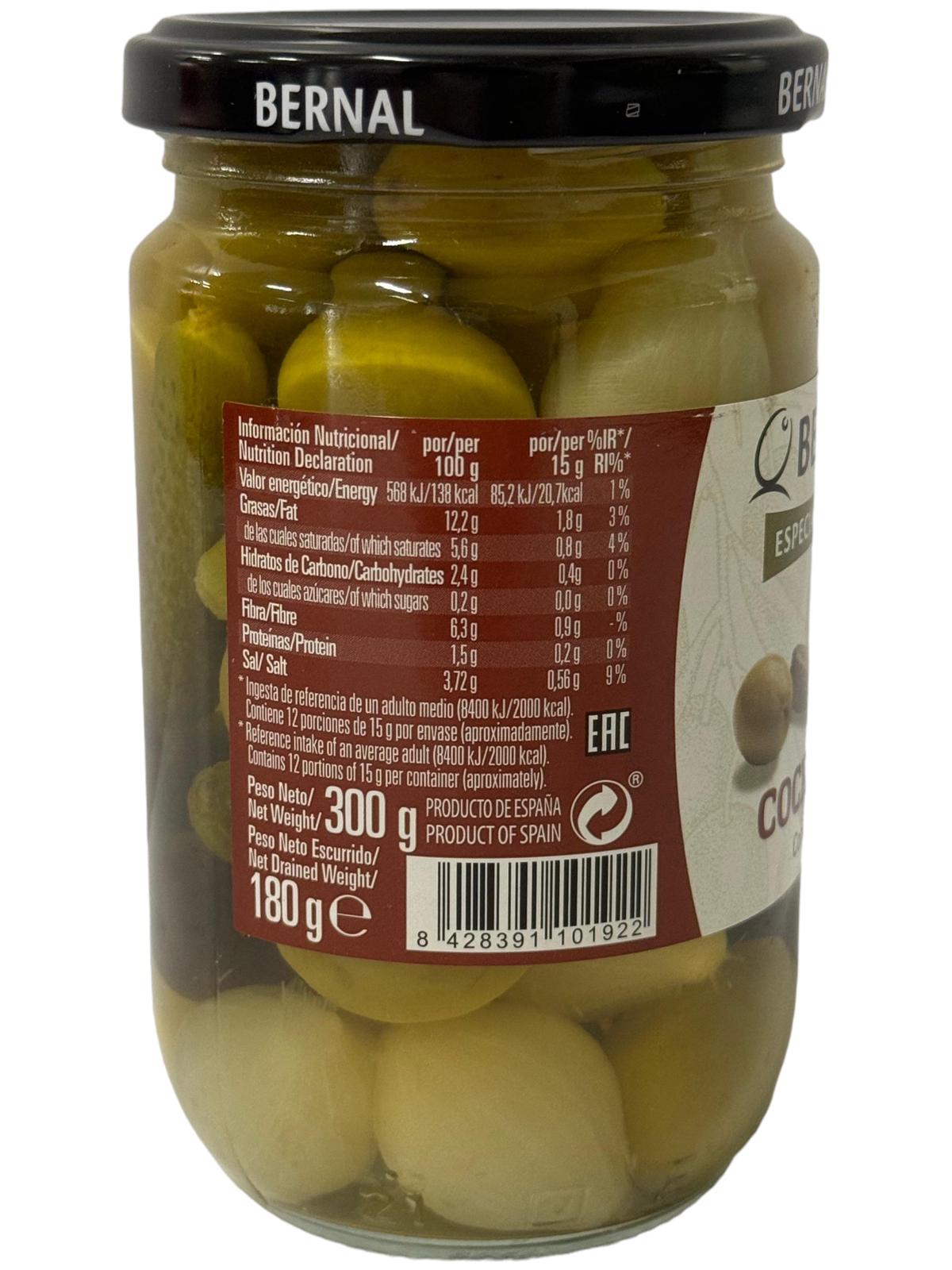Bernal Especialidades Spanish Olives Cocktail 300g