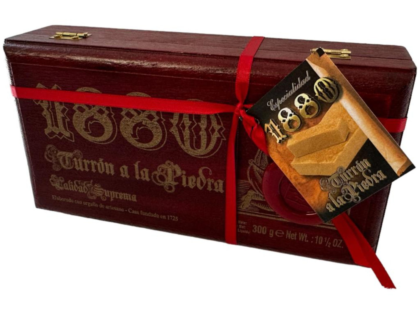1880 Turron de Crema a la Piedra Spanish Soft Nougat Almond & Cinnamon 300g
