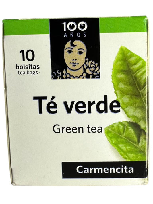 Carmencita Green Tea 10x bags 15g