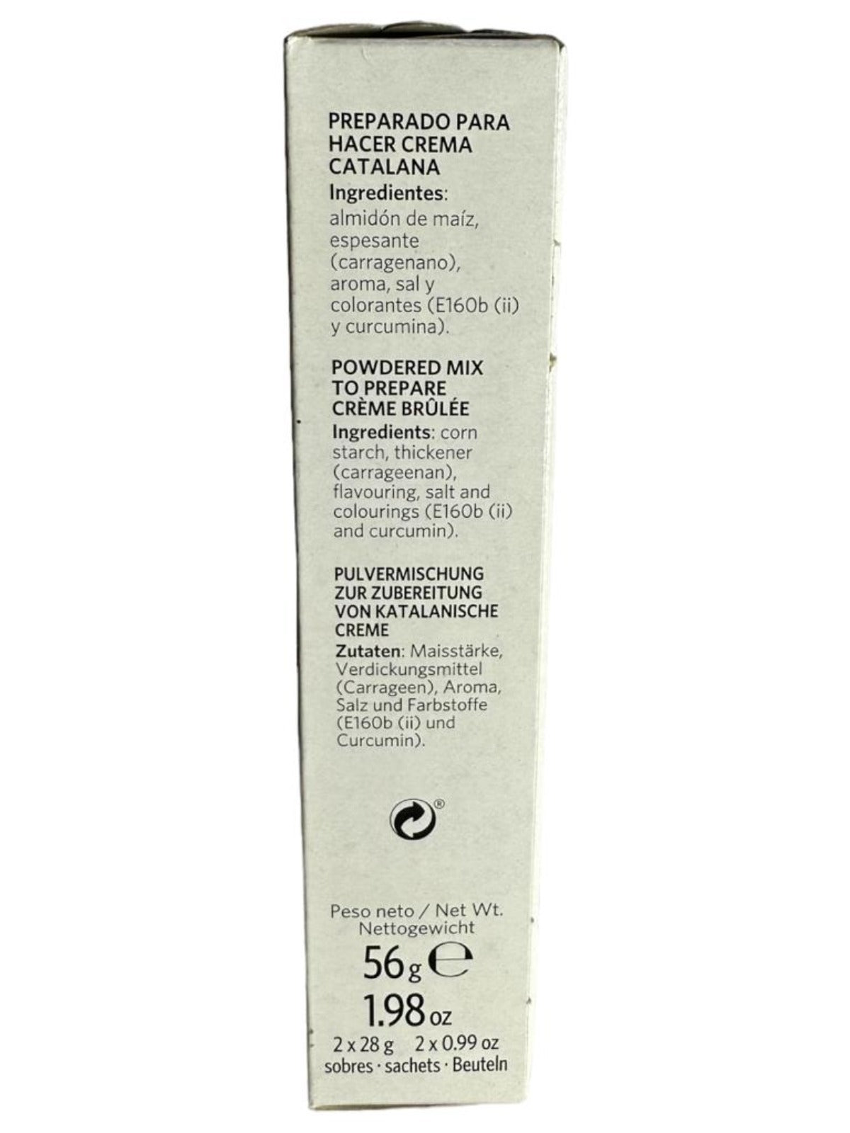 Carmencita Crema Catalana Creme Brulee 56g (Best Before 01-10-2025)