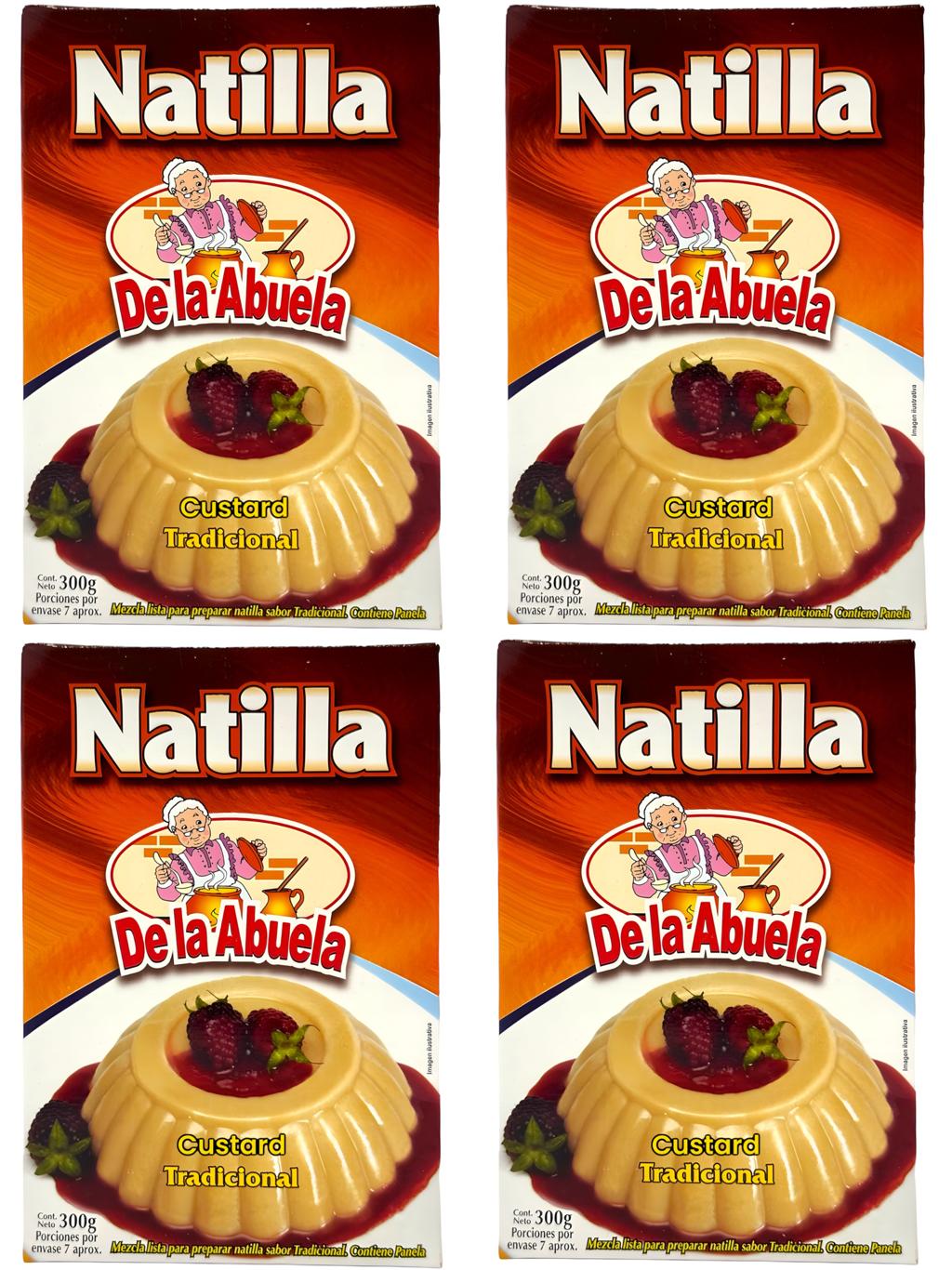 De la Abuela Colombian Natilla 300g ea 4 Pack 1200g Total