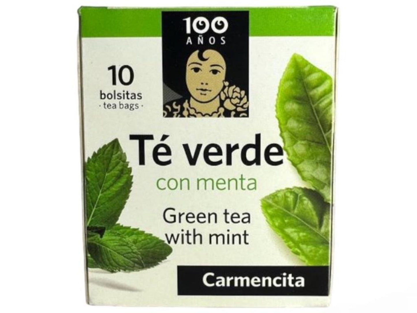 Carmencita Green Tea With Mint 10x bags 15g (Best Before 01-05-2025)