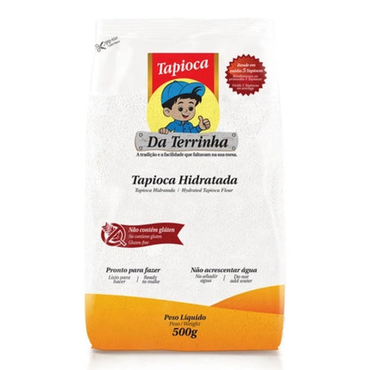 In Store Only Tapioca Da Terrinha Tapioca Hidratada Hydrated Tapioca Flour 500g