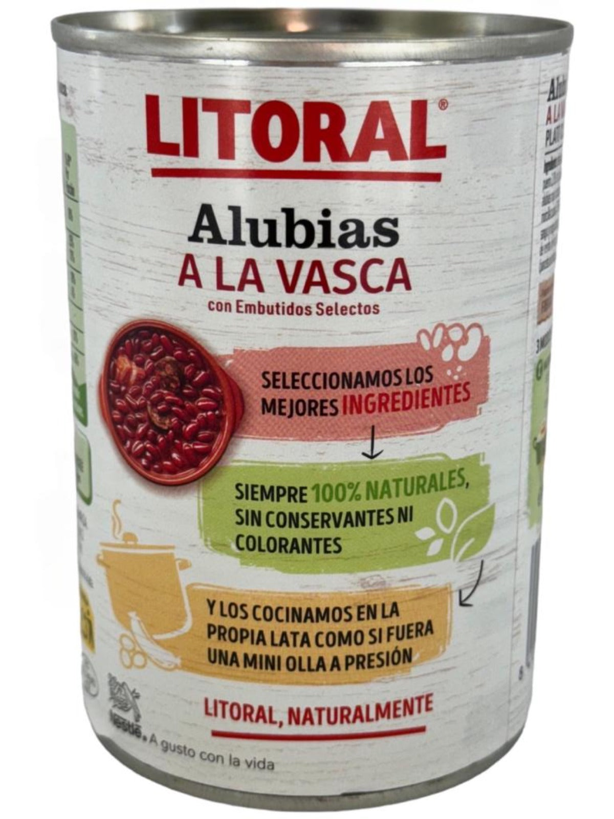 Litoral Alubias a la vasca 420g