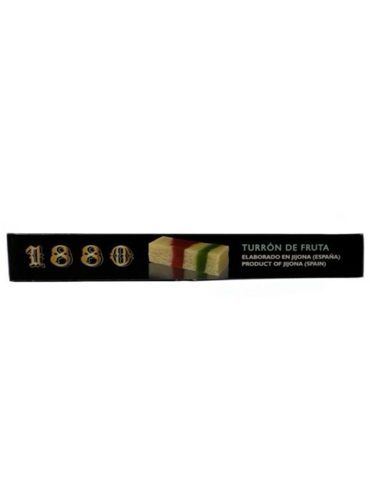 1880 Turron de Fruta Almond and Glazed Fruit Bar 250g