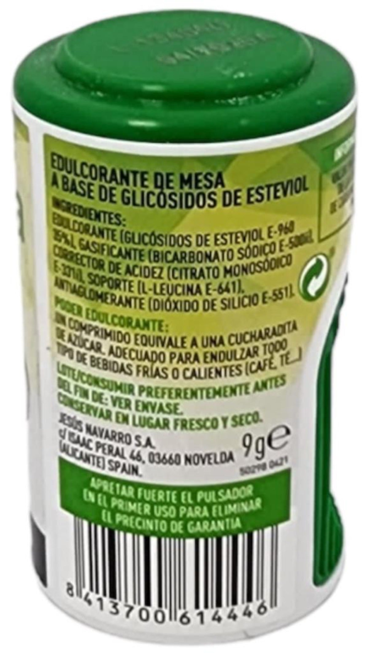 Carmencita Stevia Dispenser Sweetener 175 Tablets 9g
