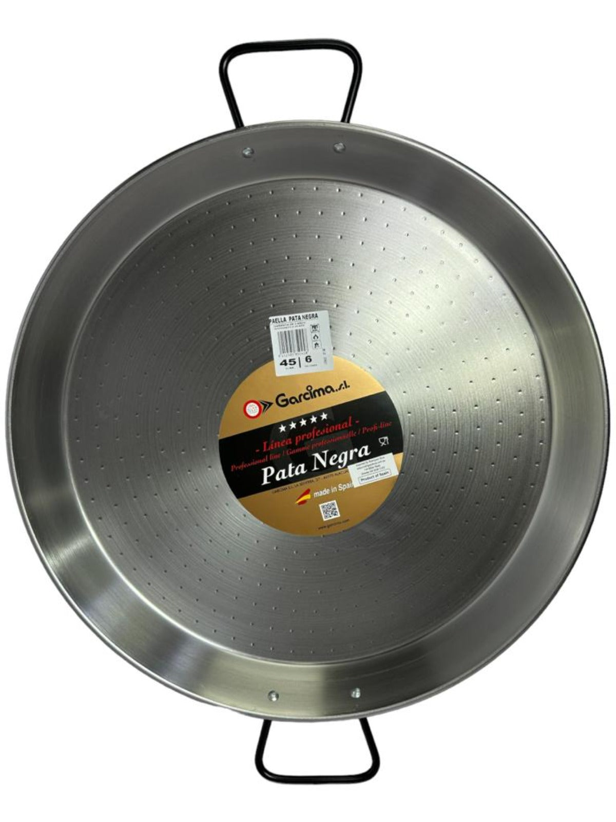 Garcima Pata Negra Paella Spanish Paella Pan 45cm