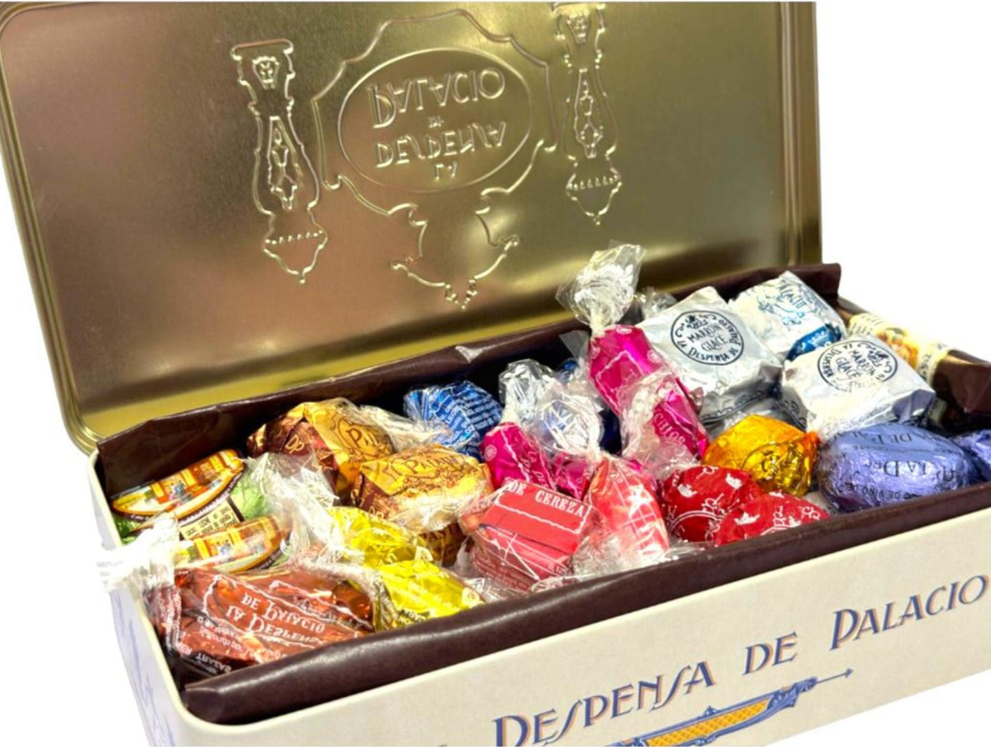 COMING SOON La Despensa de Palacio Assorted Christmas Sweets in Decorative Tin 1kg