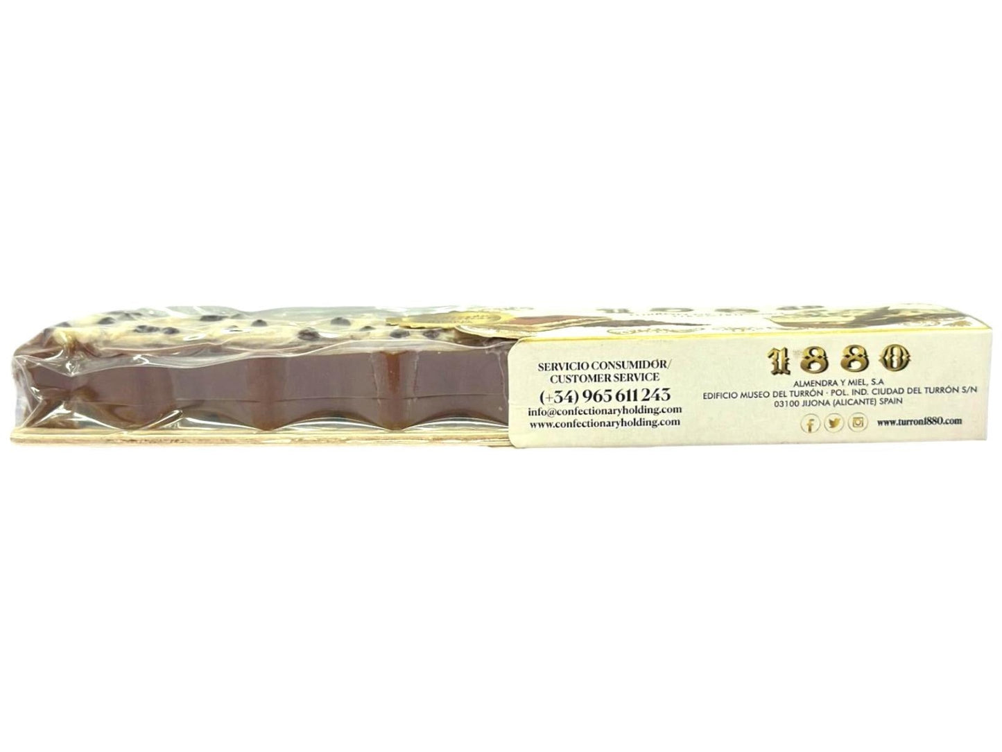 1880 Turron de Tiramisú Spanish Praliné of Tiramisú 300g