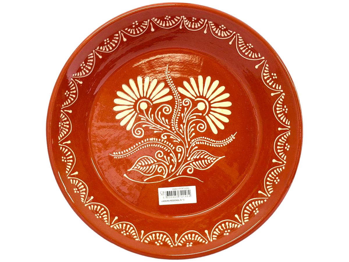 Edgar Picas Ladeira Regional 5 Portuguese Terracotta Pot 35cm x 35cm x 6cm