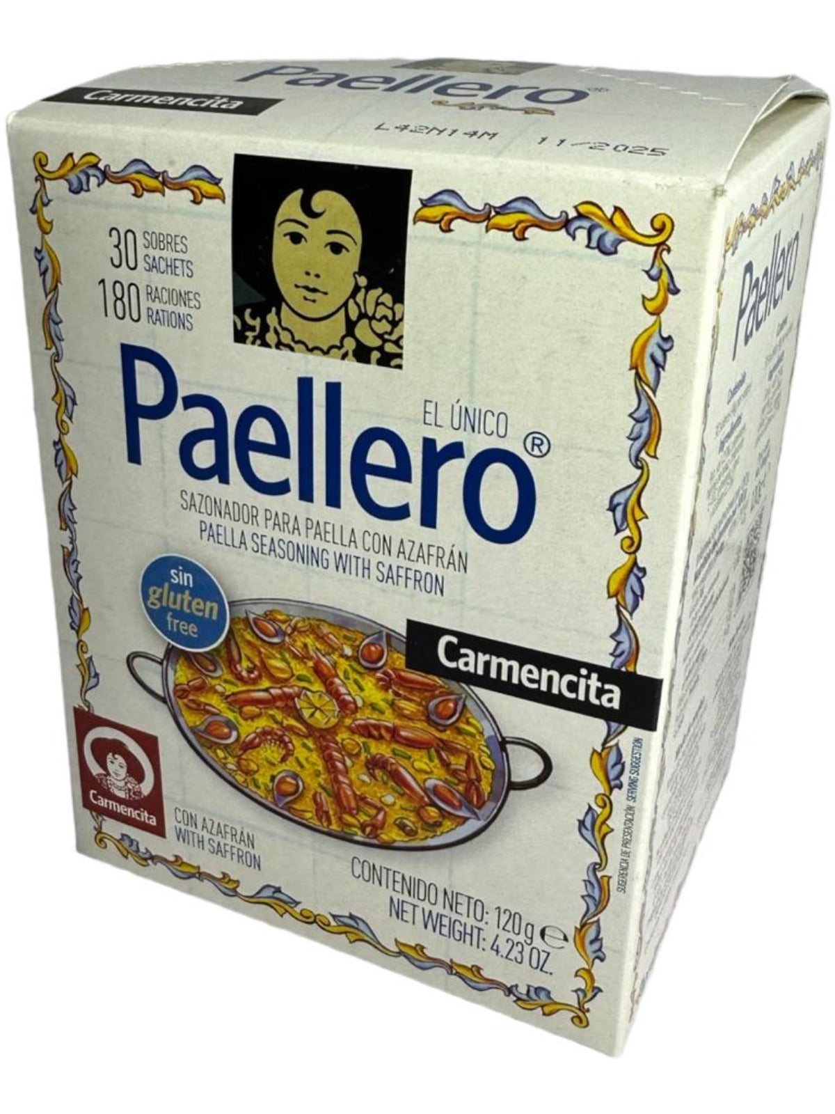 Carmencita Paellero Spanish Paella Mix 120g (Best Before 01-05-2027)