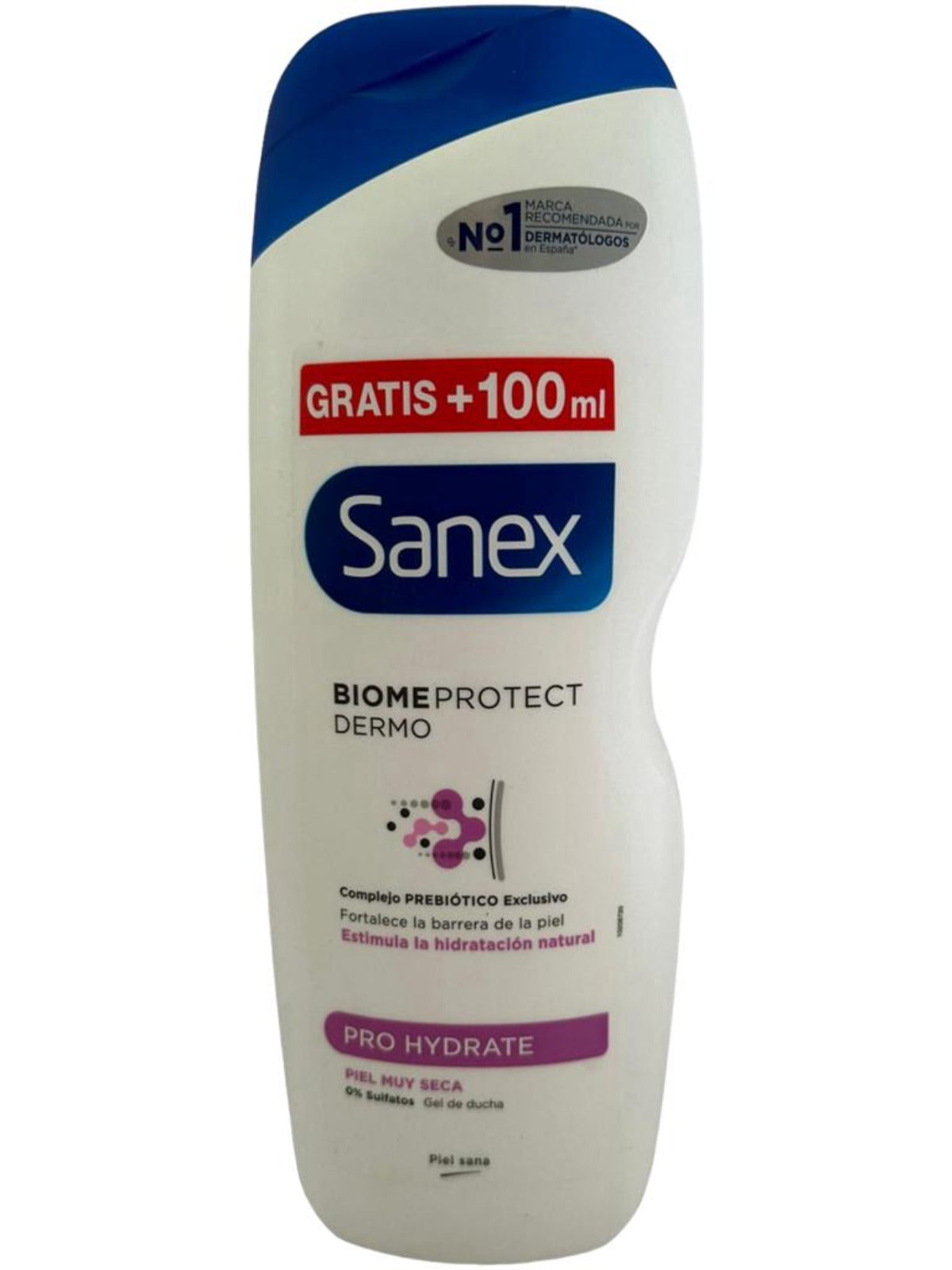 Sanex Spanish Pro Hydrate Shower Gel 550+ 100ml