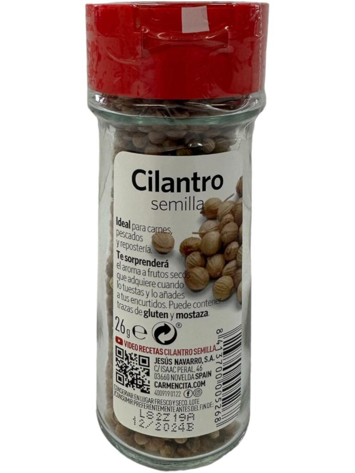 Carmencita Coriander Seeds 26g