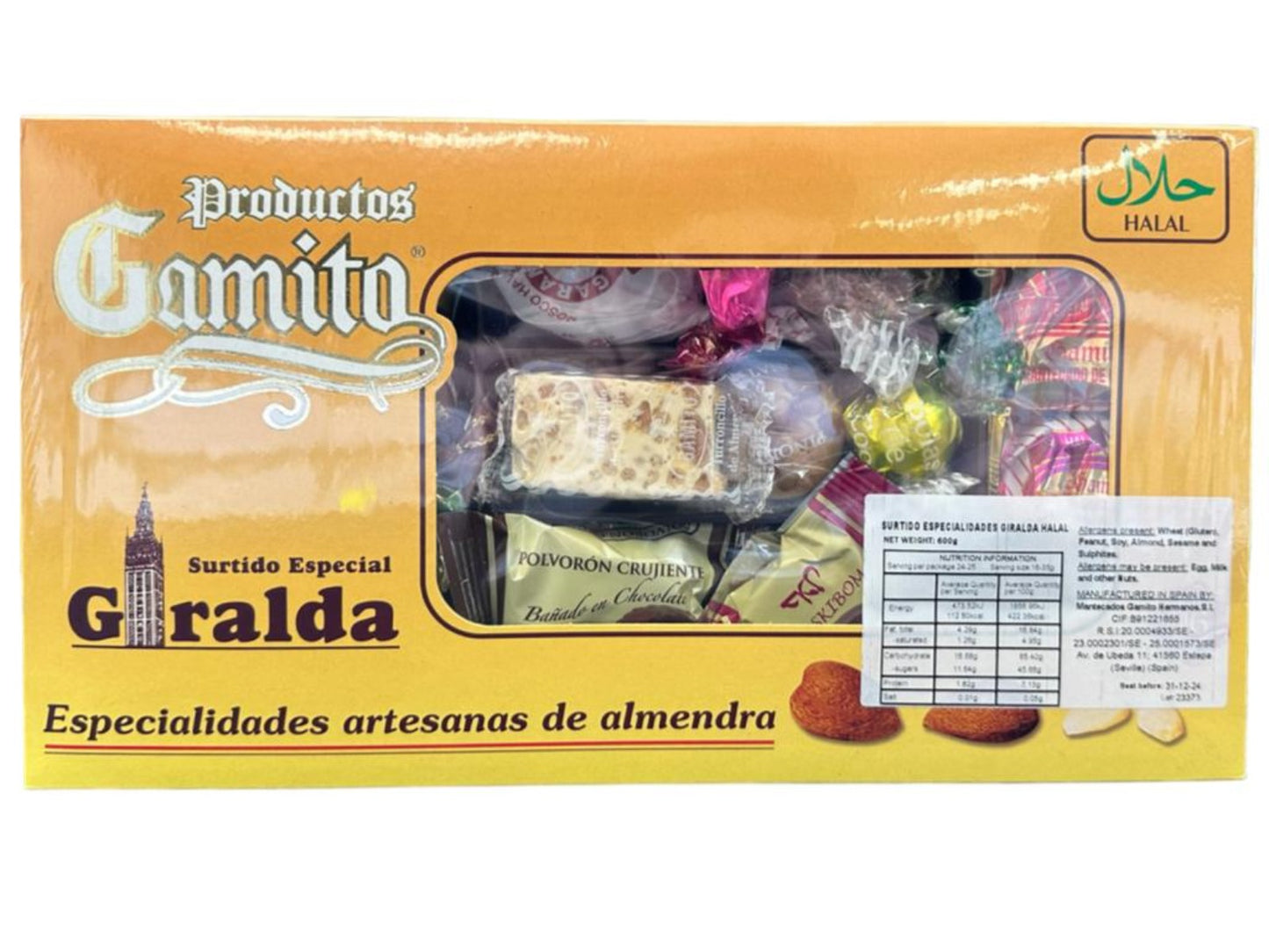 Gamito Special Assorted Mantecados y Polvorones 600g