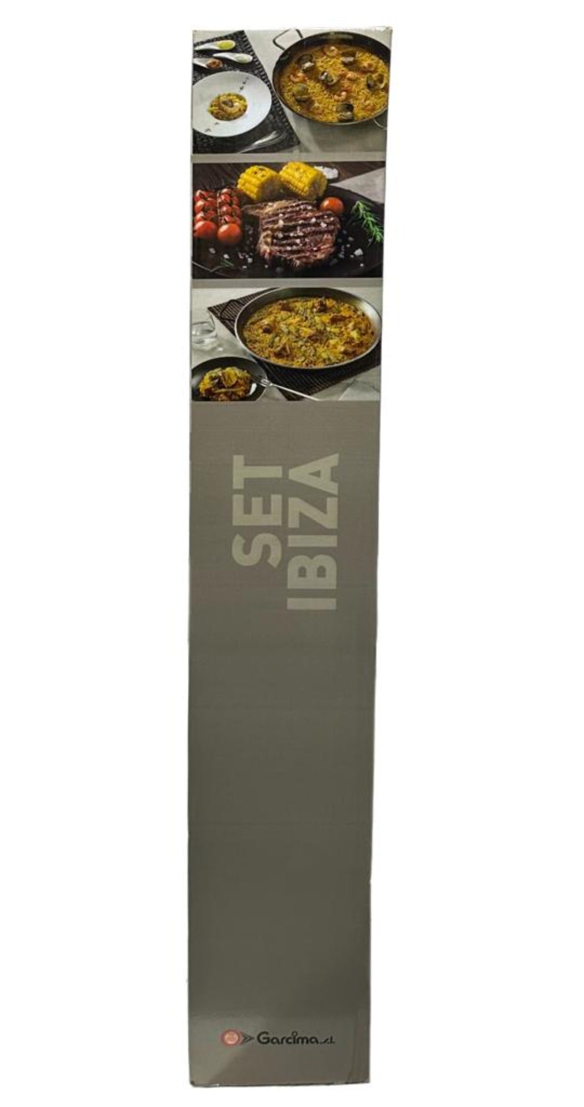 Garcima - SET IBIZA - Enamel Paella pan Burner Kit 70cm
