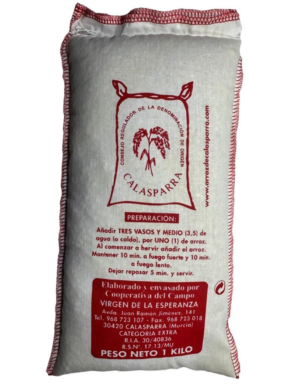 Virgen de la Esperanza Arroz Calasparra Spanish Calasparra Rice Best Before End of January 2024