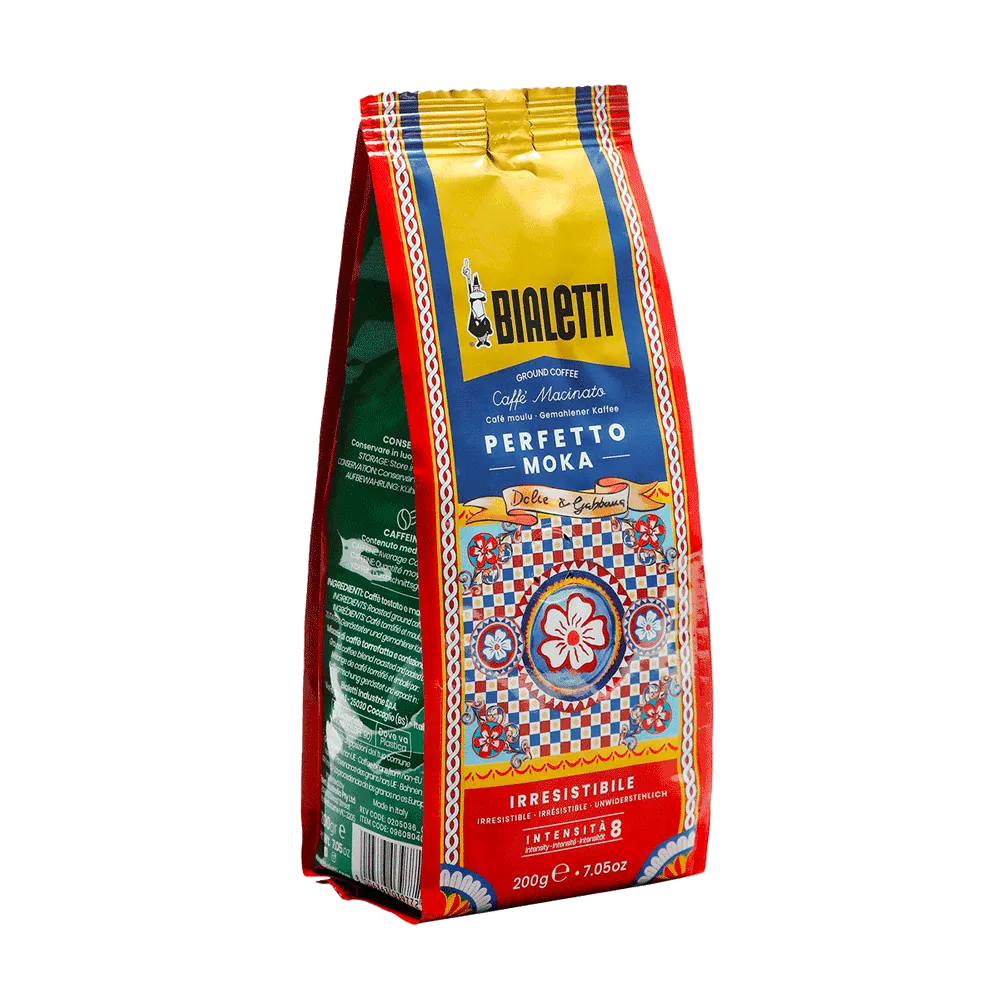 Bialetti Dolce&Gabbana Ground coffee - Perfetto Moka Irresistibile 200g
