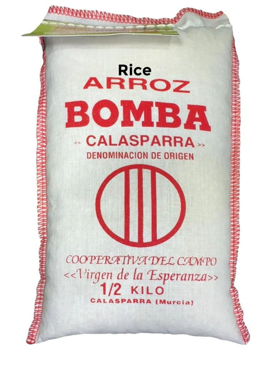 Virgen de la Esperanza Arroz Bomba Spanish Bomba Rice 500g