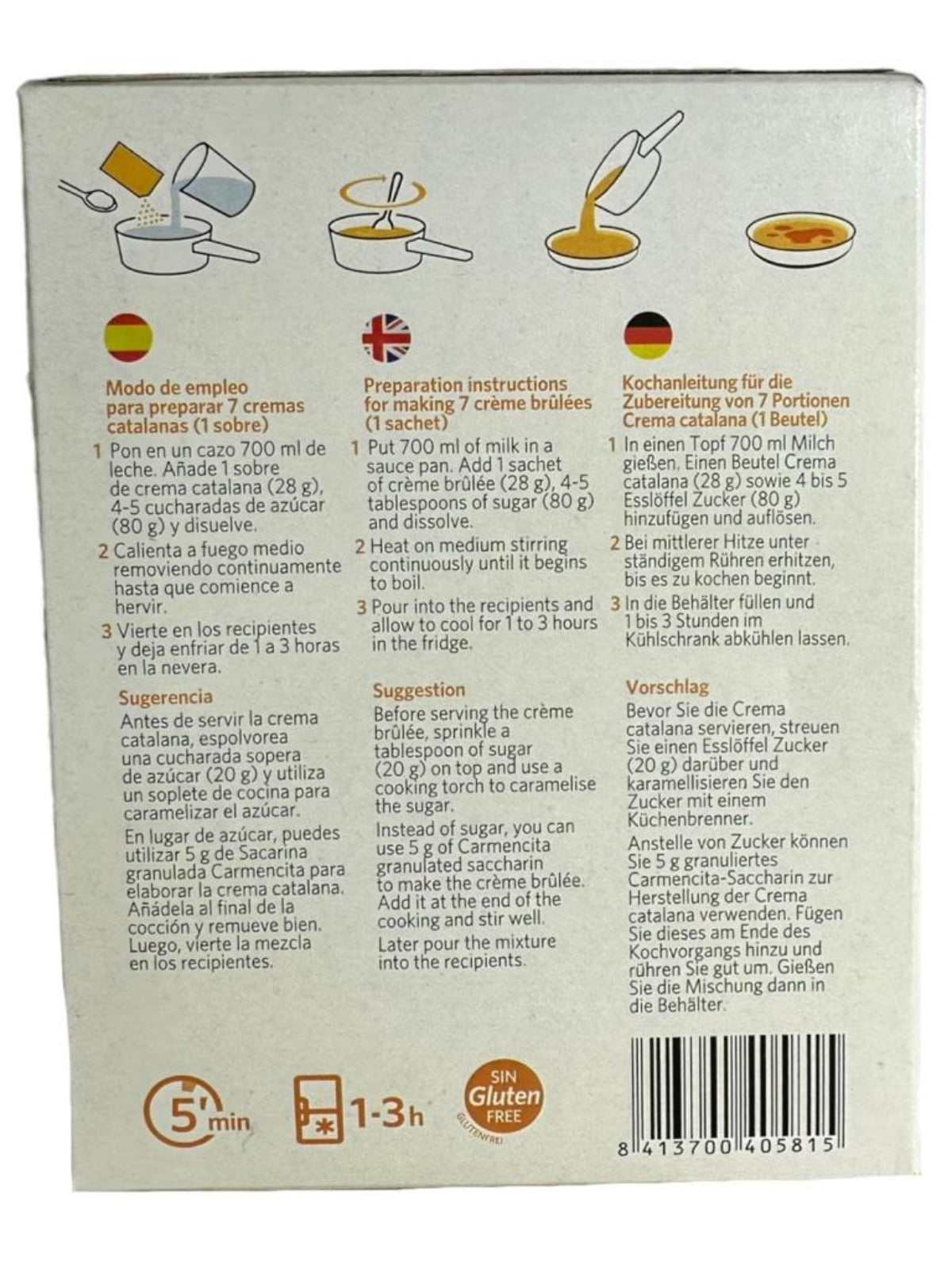 Carmencita Crema Catalana Creme Brulee 56g (Best Before 01-10-2025)