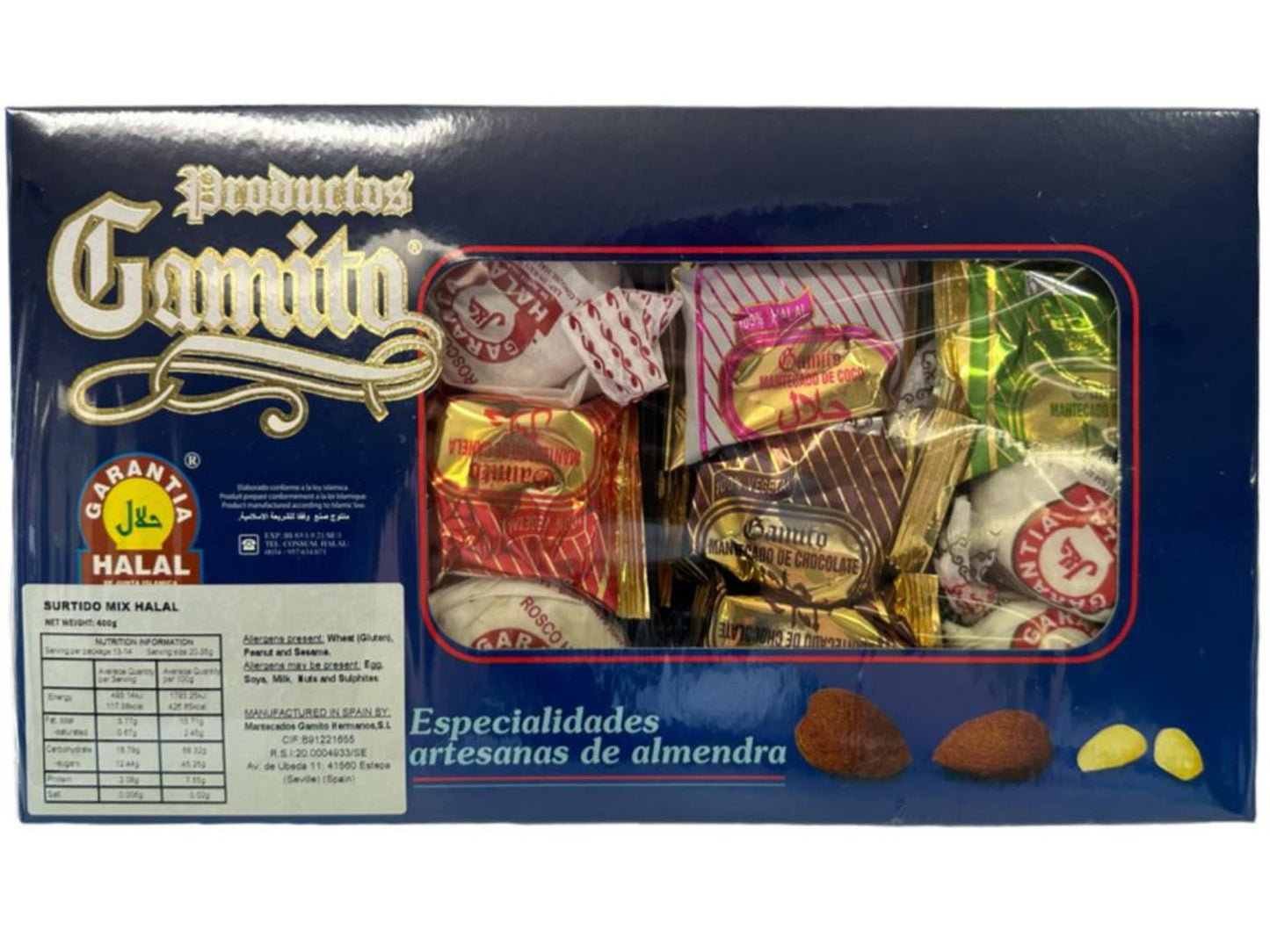 Gamito Assorted Mantecados y Polvorones 400g