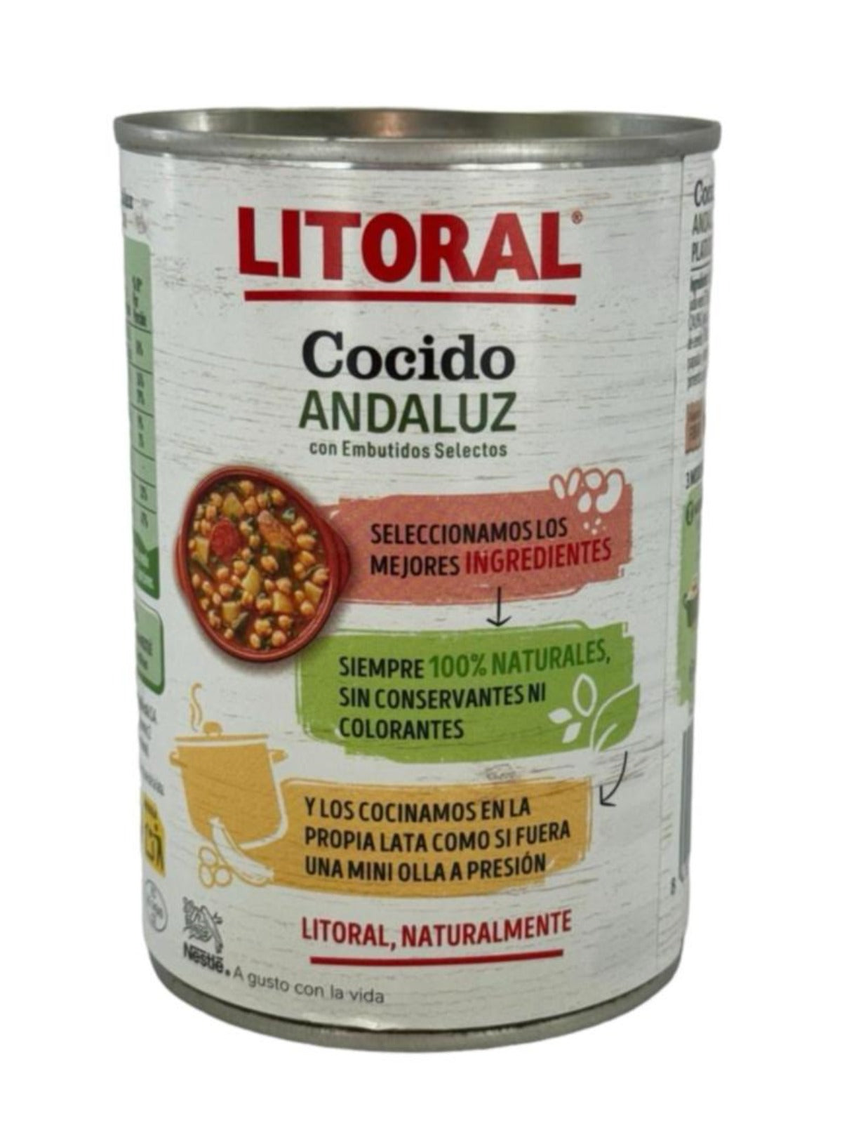 Litoral Cocido Andaluz Spanish Andalusian Stew With Sausages 420g -6 Pack Total 2520g