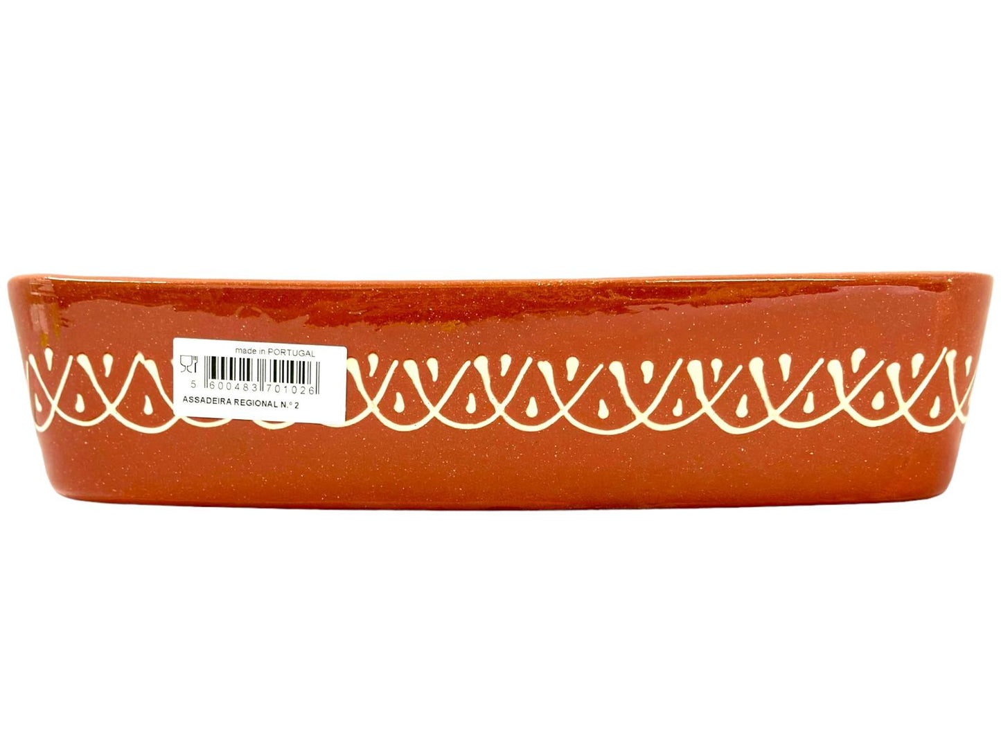 Edgar Picas Assadeira Regional 2 Portuguese Terracotta Baking Dish 33cm x 23cm x 9cm