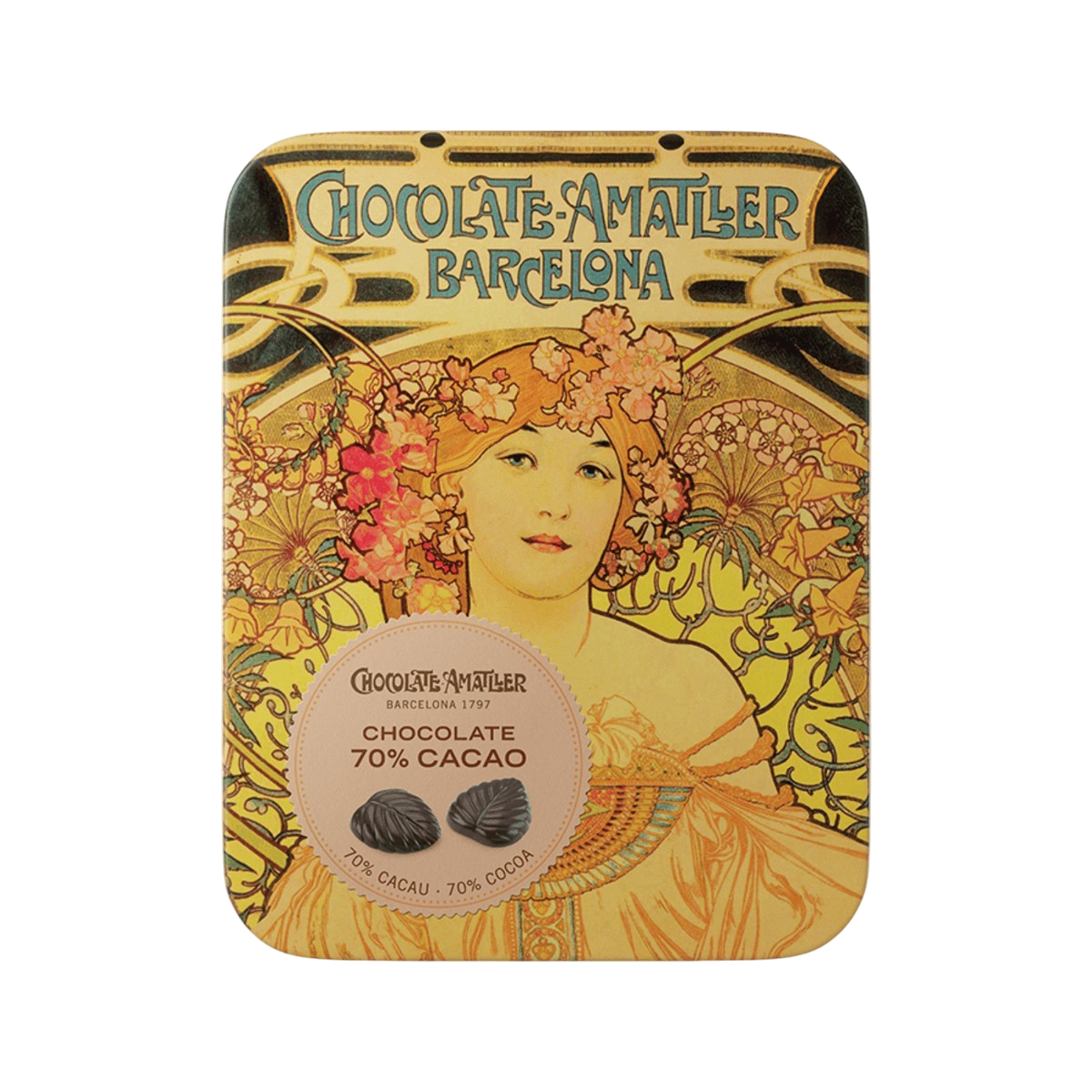 IN STORE ONLY - Chocolate Amatller 70% Cocao Dark Chocolate 60g