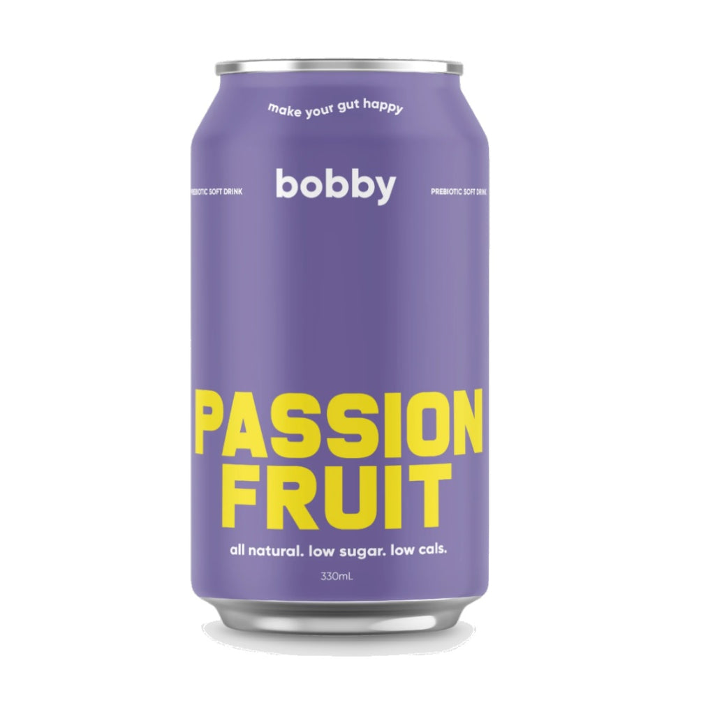 Bobby Soda Sabor Maracuya- Passionfruit Soft Drink 330ml (Best Before 28-04-2028)