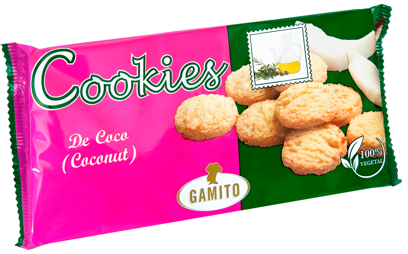 Gamito Cookies De Coco Spanish Coconut Cookies bag 110g (Best Before 31-08-2025)