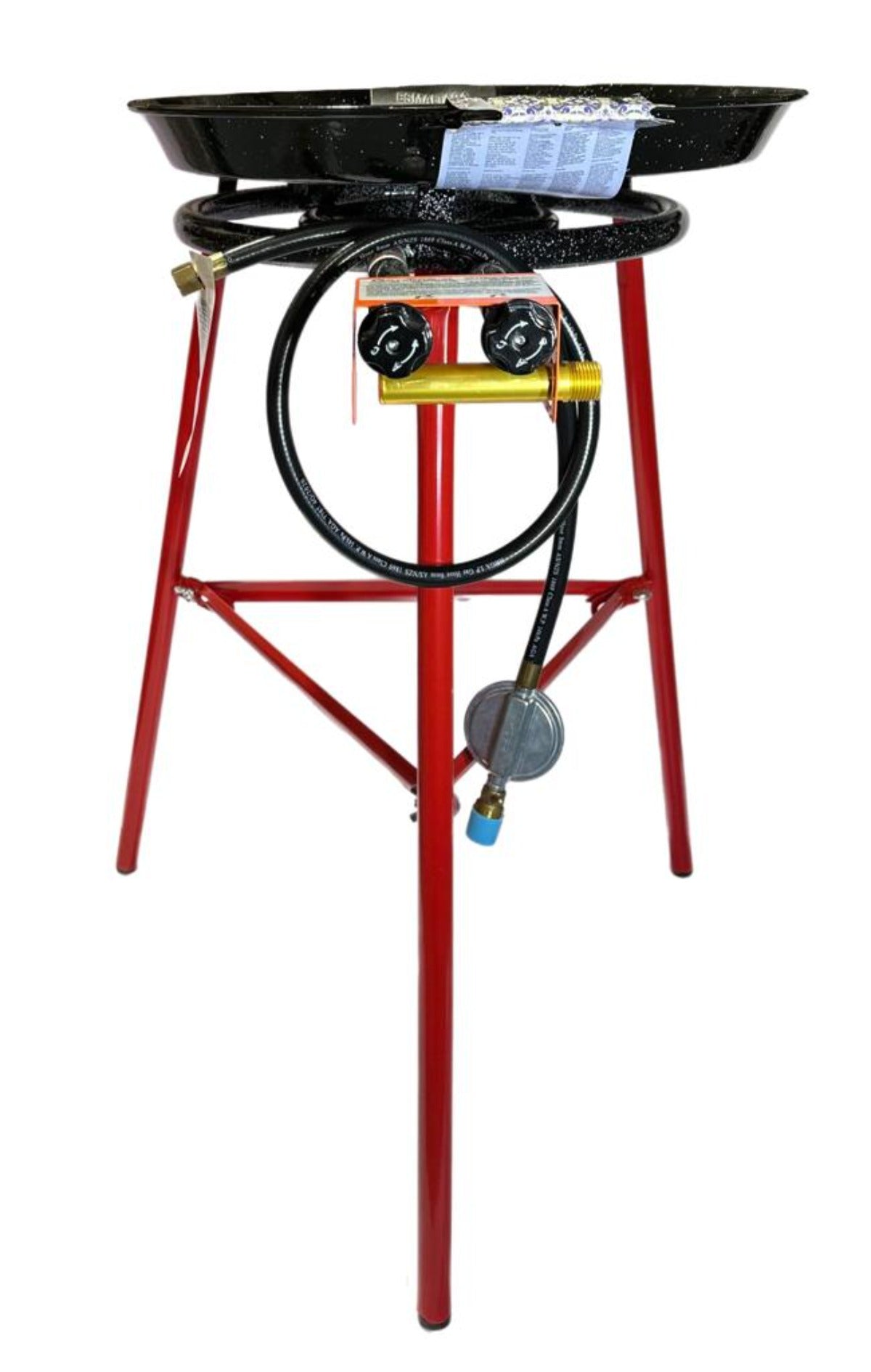 Garcima - SET TABARCA - Enamel Paella pan Burner Kit 50cm