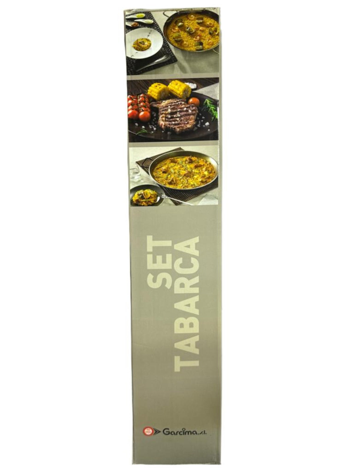 Garcima - SET TABARCA - Enamel Paella pan Burner Kit 50cm