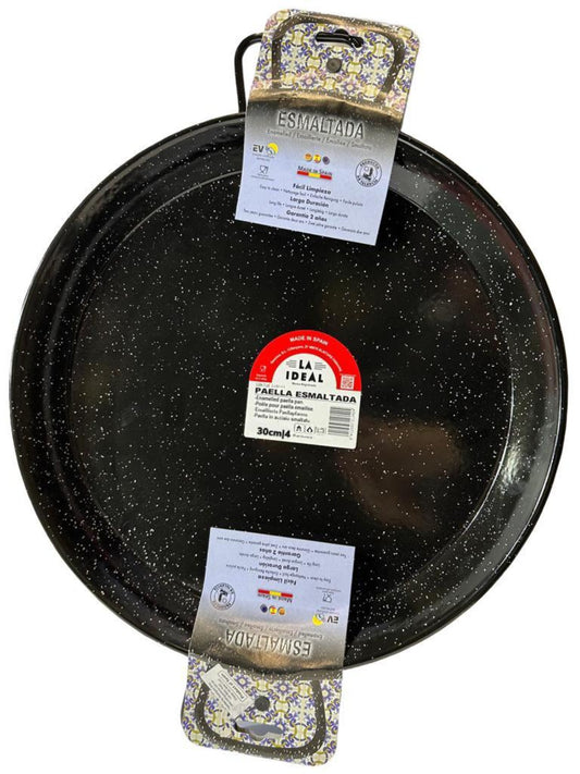 Garcima Spanish Enamel Paella Pan 30cm
