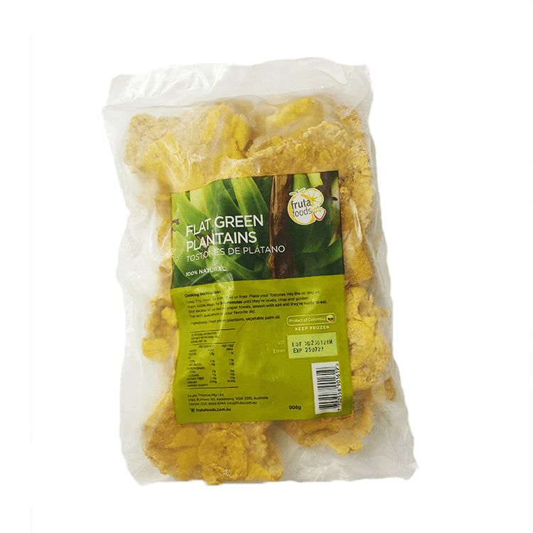 IN STORE ONLY - Tostones de Platano - Flat Green Plantains (Best Before 28-11-2027)