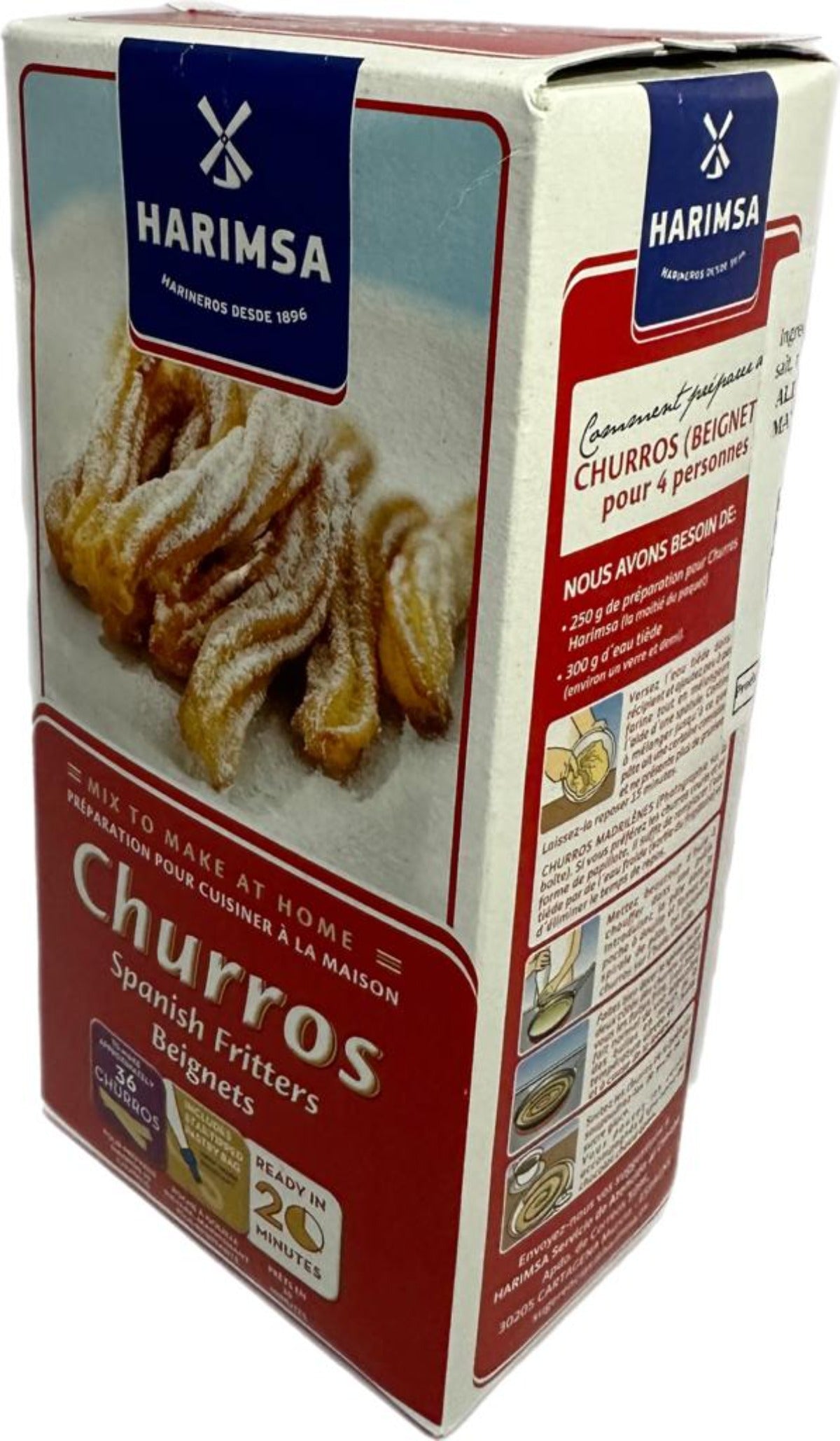 Harimsa Spanish Churro Flour 500g - 4 Pack 2kg total