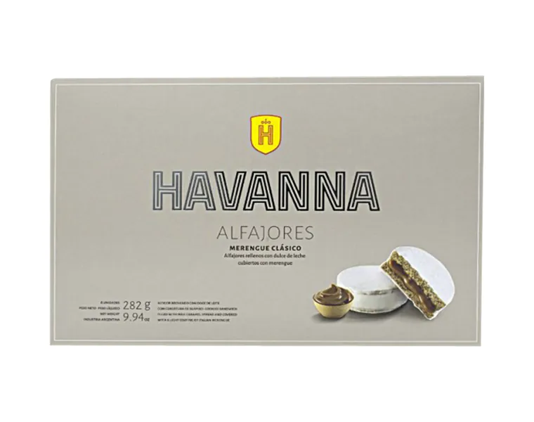 Havanna Meringue Alfajores 6 Pack 282g (Best Before 27-07-2026)
