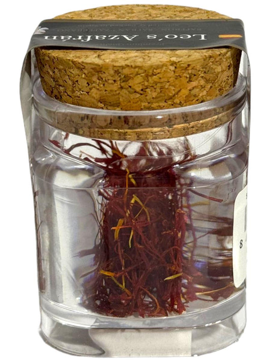 Leo's Spanish Saffron Plastic Jar 1g