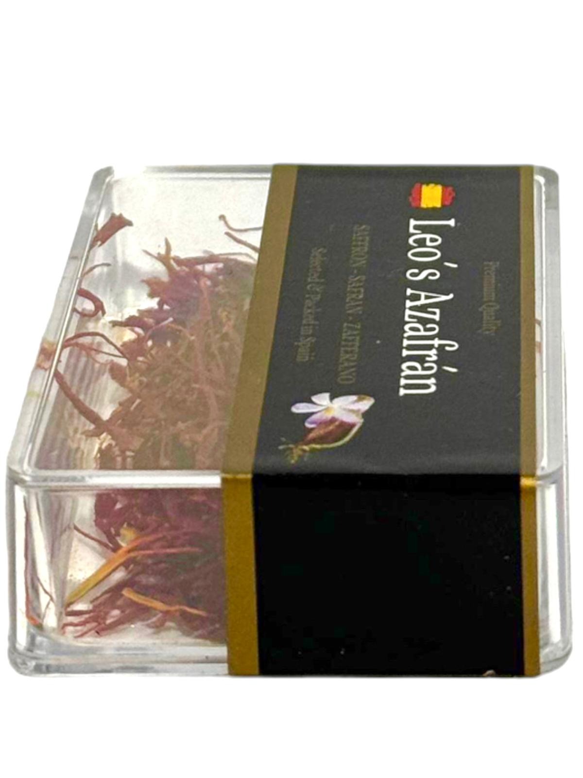 Leo's Spanish Saffron Threads Plastic Box 5g